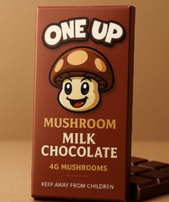 One Up Mushroom Milk Chocolate